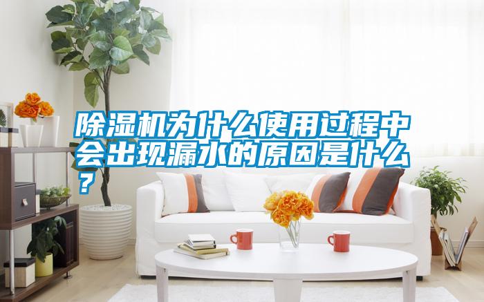 除湿机为什么使用过程中会出现漏水的原因是什么？