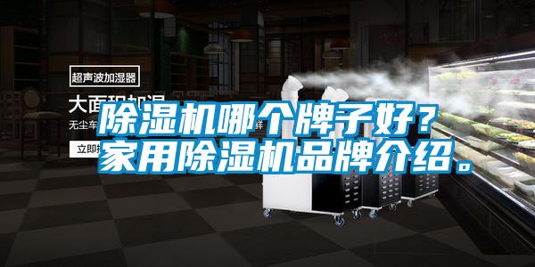 除湿机哪个牌子好？hthcom华体会
品牌介绍。