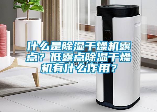 什么是除湿干燥机露点？低露点除湿干燥机有什么作用？