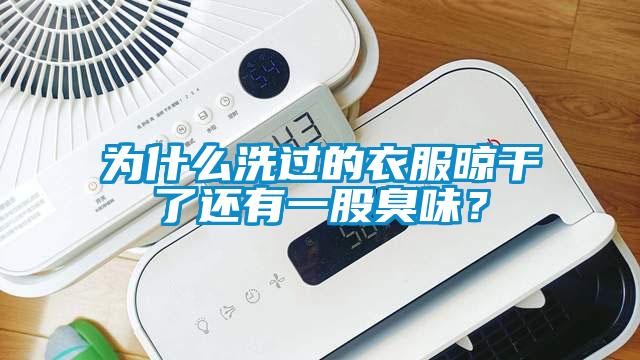 为什么洗过的衣服晾干了还有一股臭味？