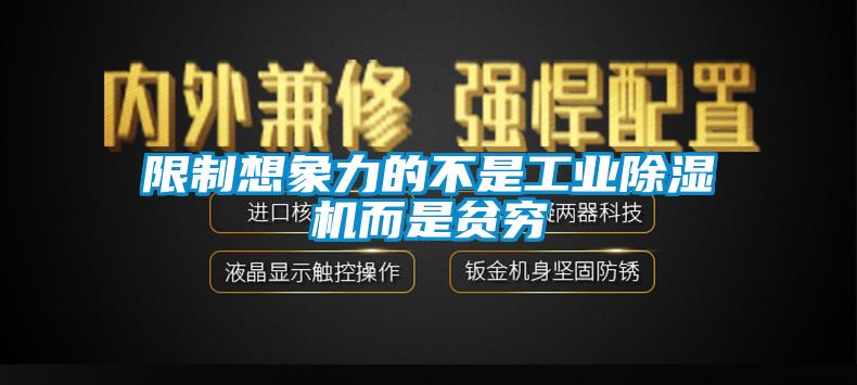 限制想象力的不是工业除湿机而是贫穷