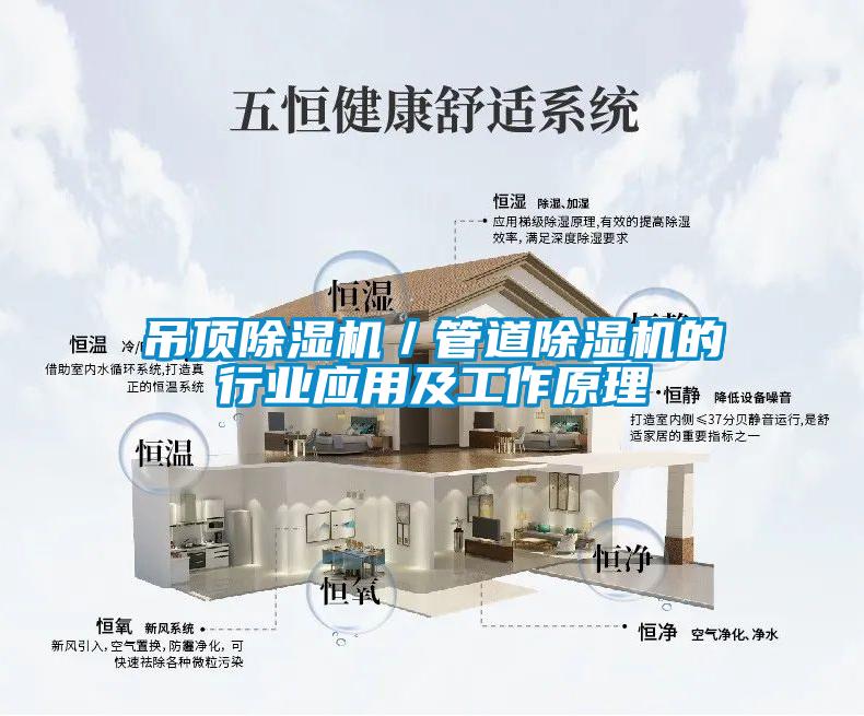 吊顶除湿机／管道除湿机的行业应用及工作原理