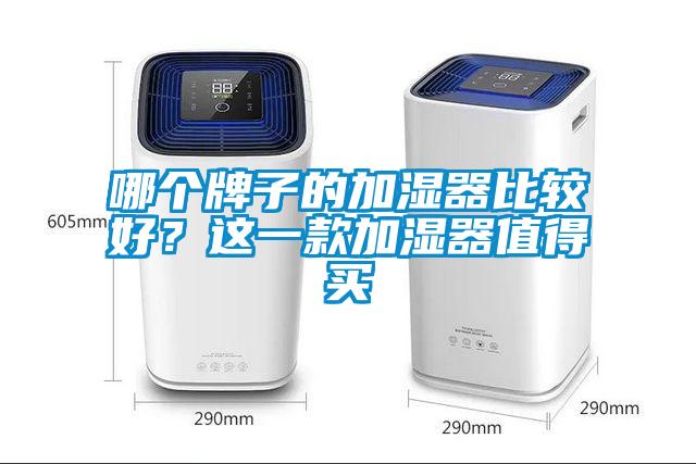 哪个牌子的加湿器比较好？这一款加湿器值得买