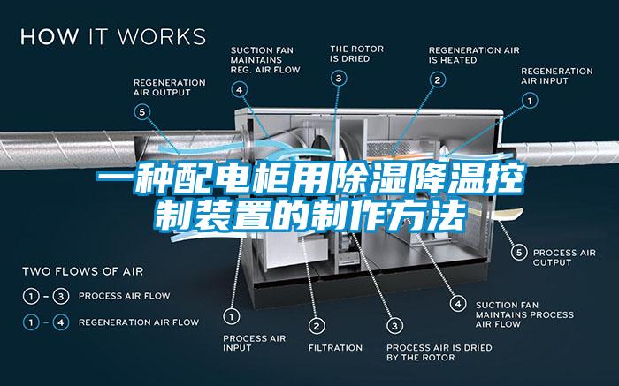 一种配电柜用除湿降温控制装置的制作方法