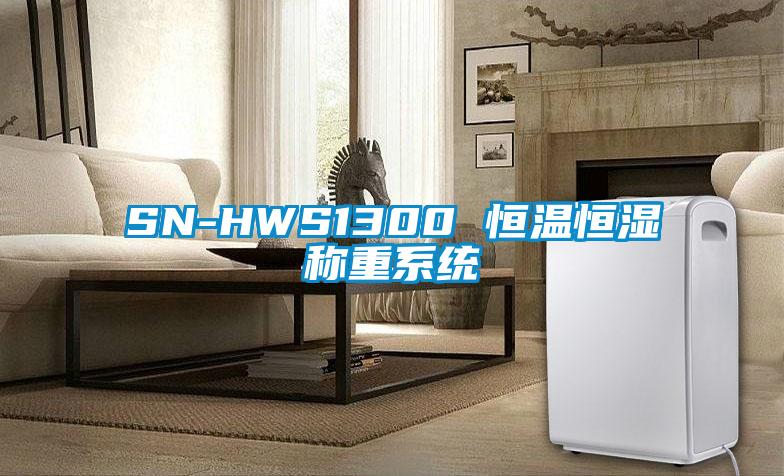 SN-HWS1300 恒温恒湿称重系统