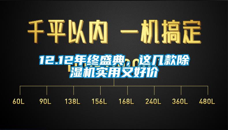 12.12年终盛典，这几款除湿机实用又好价