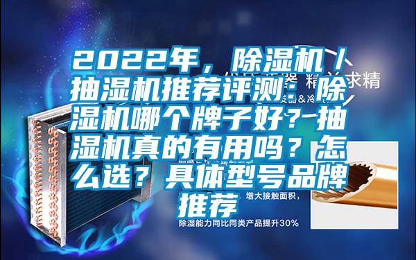 2022年，除湿机／抽湿机推荐评测：除湿机哪个牌子好？抽湿机真的有用吗？怎么选？具体型号品牌推荐