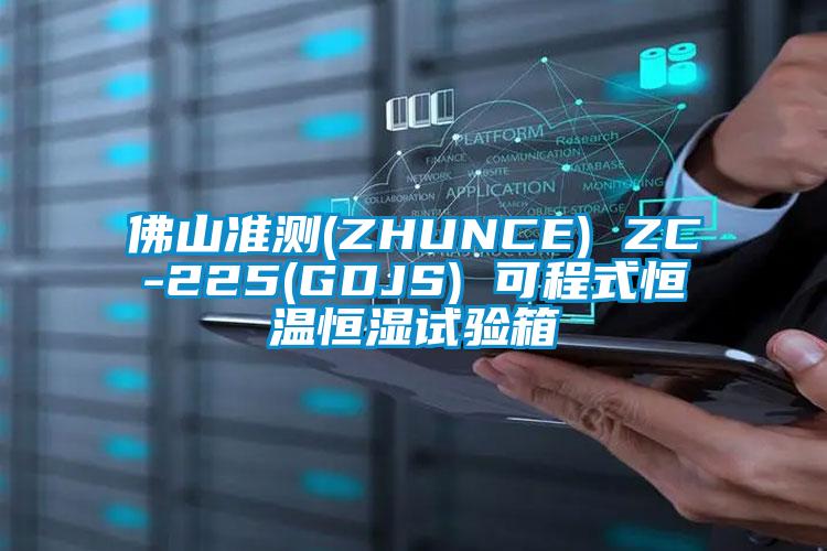 佛山准测(ZHUNCE) ZC-225(GDJS) 可程式恒温恒湿试验箱