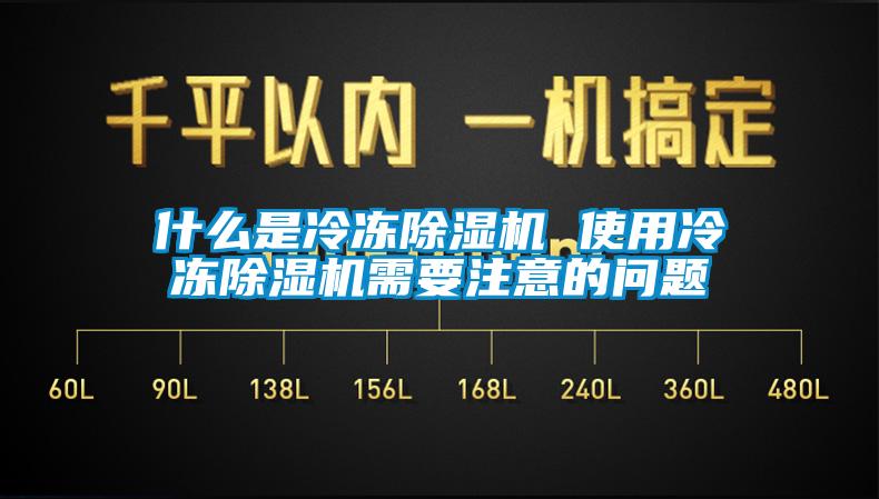 什么是冷冻除湿机 使用冷冻除湿机需要注意的问题