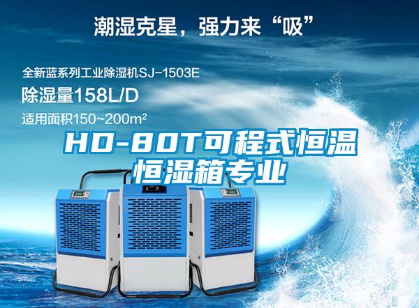 HD-80T可程式恒温恒湿箱专业