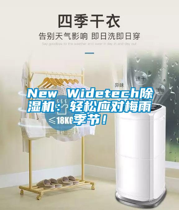 New Widetech除湿机：轻松应对梅雨季节！