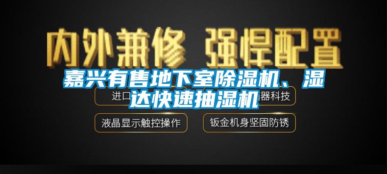 嘉兴有售地下室除湿机、湿达快速抽湿机