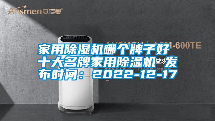 
哪个牌子好 十大名牌
 发布时间：2022-12-17