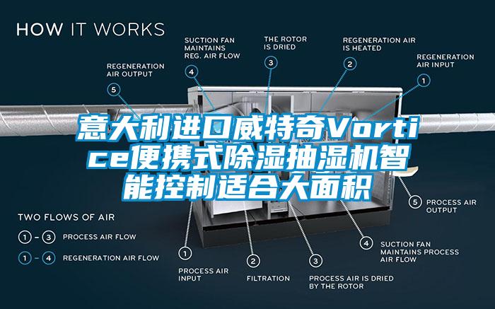 意大利进口威特奇Vortice便携式除湿抽湿机智能控制适合大面积