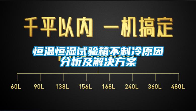 恒温恒湿试验箱不制冷原因分析及解决方案