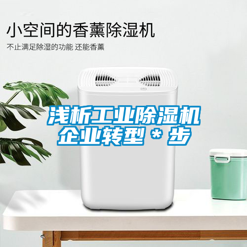 浅析工业除湿机企业转型＊步