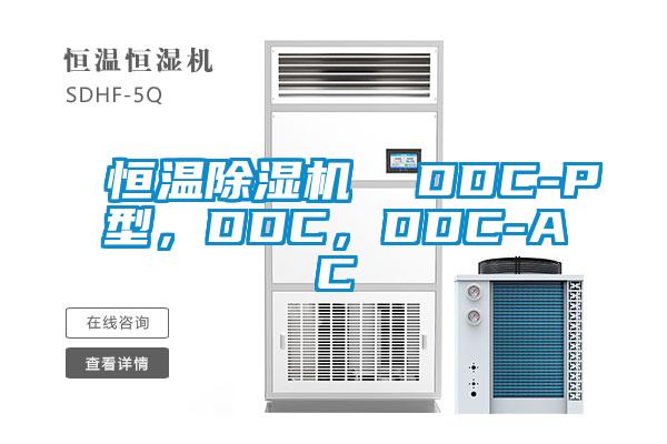 恒温除湿机  DDC-P型，DDC，DDC-AC