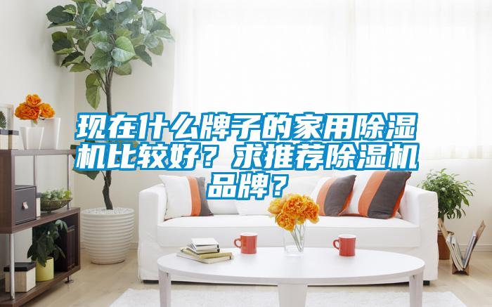 现在什么牌子的hthcom华体会
比较好？求推荐除湿机品牌？