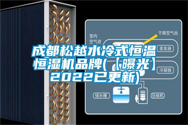 成都松越水冷式恒温恒湿机品牌(【曝光】2022已更新)