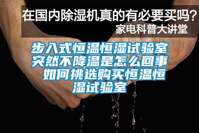 步入式恒温恒湿试验室突然不降温是怎么回事 如何挑选购买恒温恒湿试验室