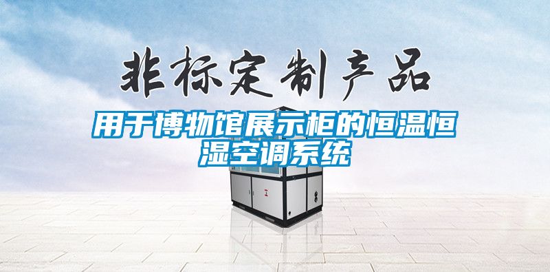 用于博物馆展示柜的恒温恒湿空调系统