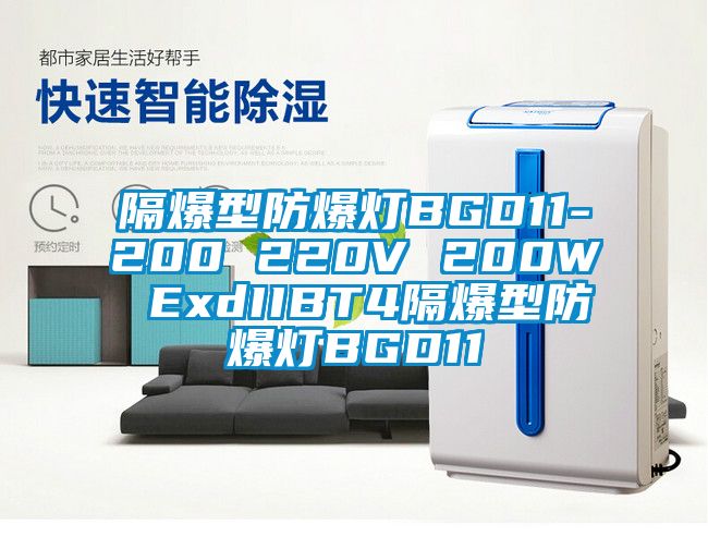 隔爆型防爆灯BGD11-200 220V 200W ExdIIBT4隔爆型防爆灯BGD11